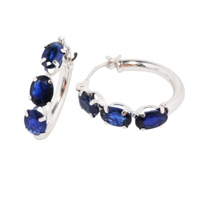 GEMSTONE SAFİR HALKA KÜPE